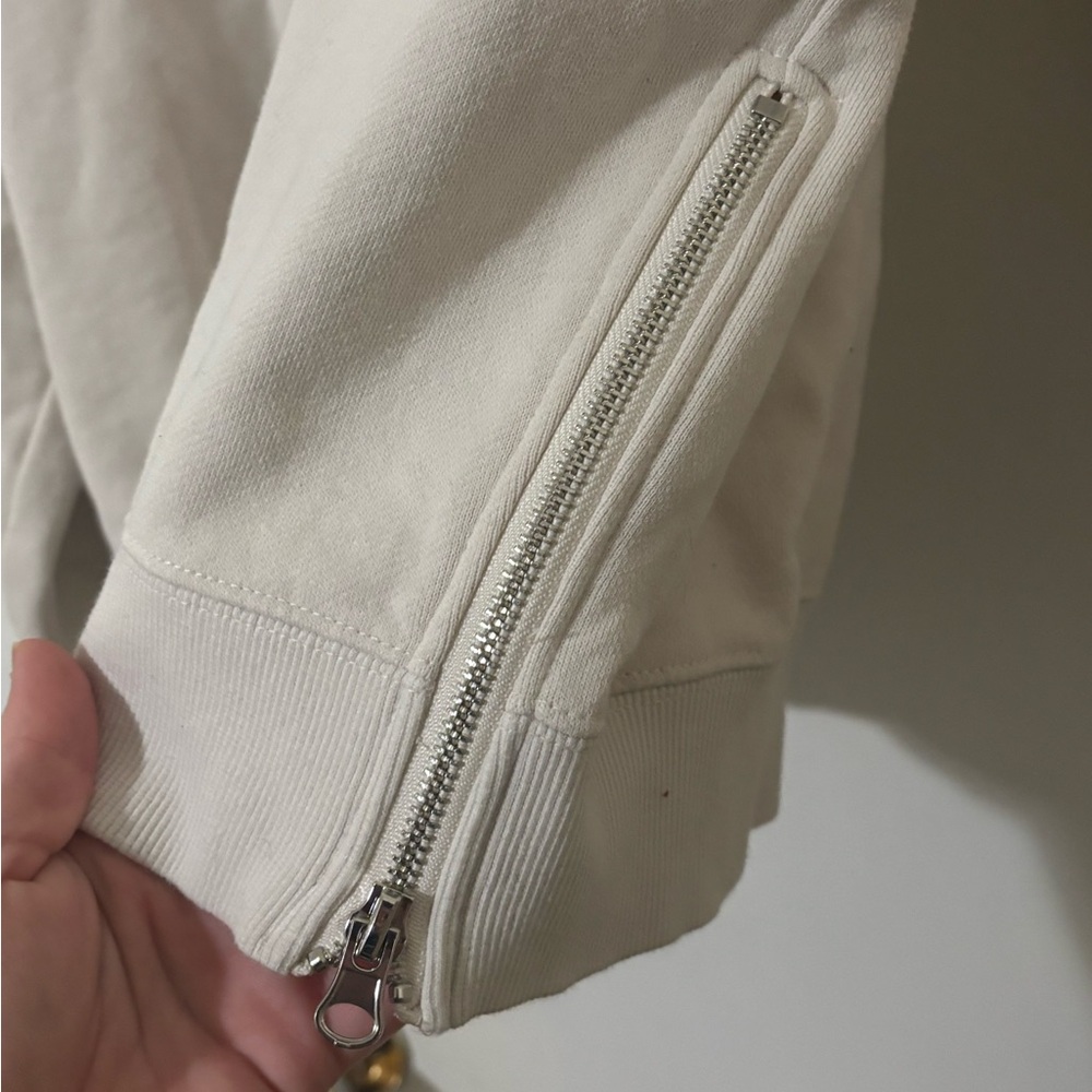 Assembly Label White Sweatshirt - Picture 2 of 4